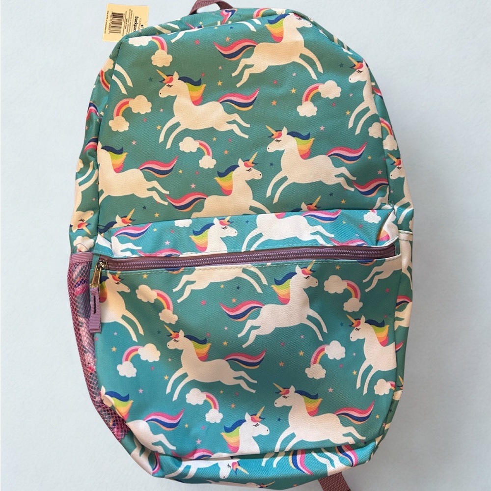 Unicorn Print Kids Backpack